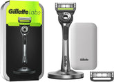 Gillette Labs Razor with exfoliating bar and travel case.