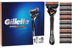 Gillette ProGlide Men's Razor with FlexBall Technology and 10 Refill Blades - Full Set