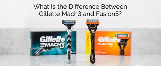 What Is the Difference Between Gillette Mach3 and Fusion5?