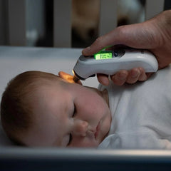 Pre-Warmed Tip Demonstrating Gentle Ear Temperature Reading
