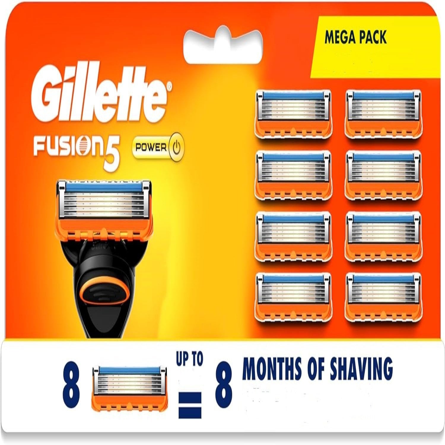 Gillette Razor Package Gillette For Mens - Buy Men's Razor Blades Online UK – Prime Groom Ltd.