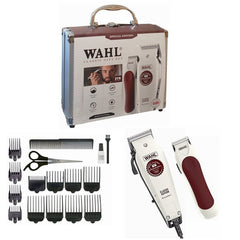 Full WAHL Special Edition Classic Gift Set including clipper, trimmer, combs, scissors, and case